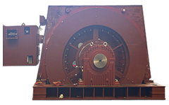 High voltage synchronous motor