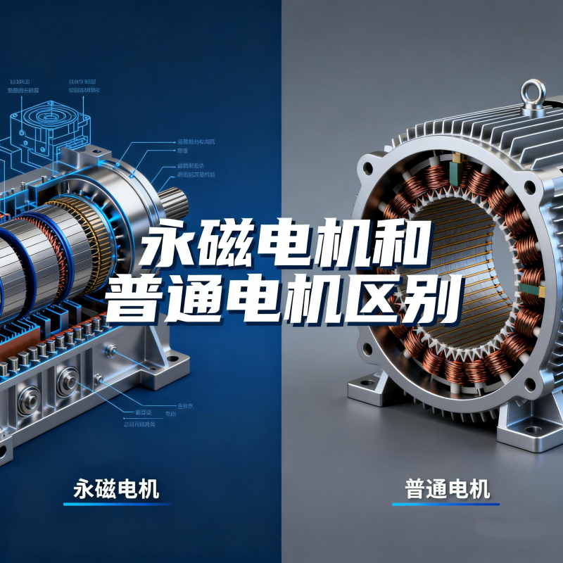 永磁電機(jī)和普通電機(jī)區(qū)別